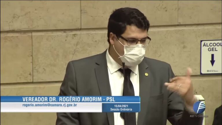 Vereador Dr. Rogério Amorim – Sem politicagem