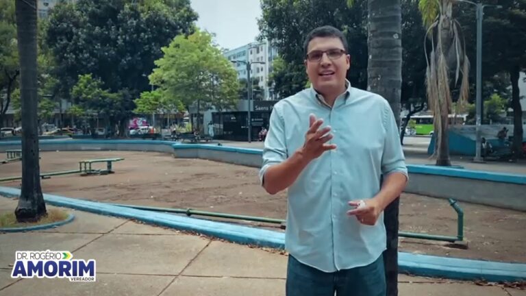 Vereador Dr. Rogério Amorim – Religamento do Xafariz da Praça Saens Pena