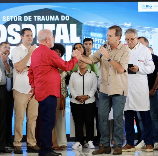 Lula e Paes inauguram novo setor de trauma do Hospital do Andaraí e prefeito do Rio anuncia Ozempic na rede pública do município