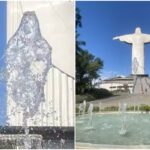 Consegue ver? Foto de esguicho de fonte é atribuída a Jesus