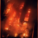 Incêndio atinge imóveis comerciais no centro histórico do Recife