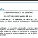 Ricardo Couto nomeia 255 novos Inspetores de Polícia Penal no Rio; remuneração inicial é de mais de R$ 7 mil