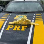 PRF apreende 28 barras de ouro ilegal avaliadas em R$ 10 milhões