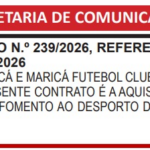 Em disputa da Série A2, Maricá FC garante patrocínio de R$ 2 milhões da prefeitura