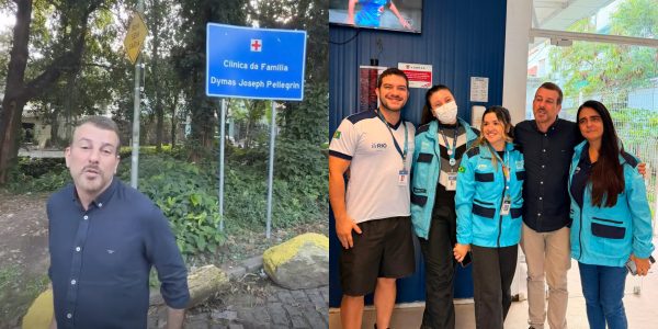 Soranz visita base eleitoral de Marcelo Diniz na Zona Sudoeste um dia após sofrer ataques homofóbicos