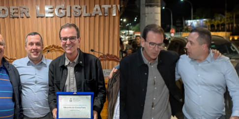 presidente da Câmara e primo do pré-candidato a governador André Português abre as portas para Eduardo Paes em Miguel Pereira