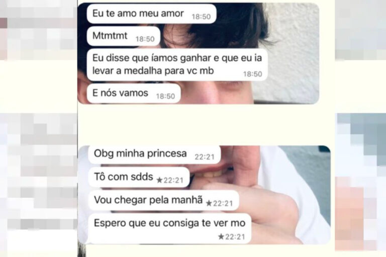 Em última mensagem, atleta morto em acidente prometeu levar medalha para namorada