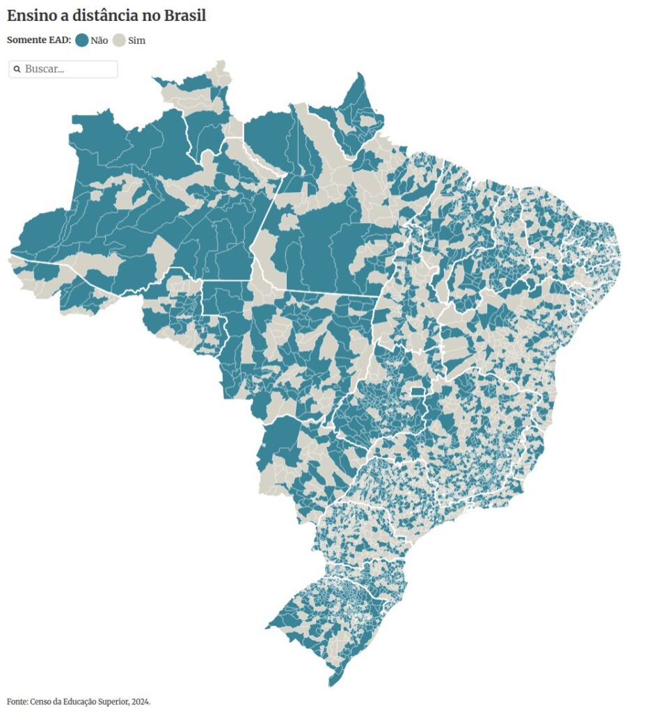 Lei que regula EaD pode colocar expansão do ensino superior à prova