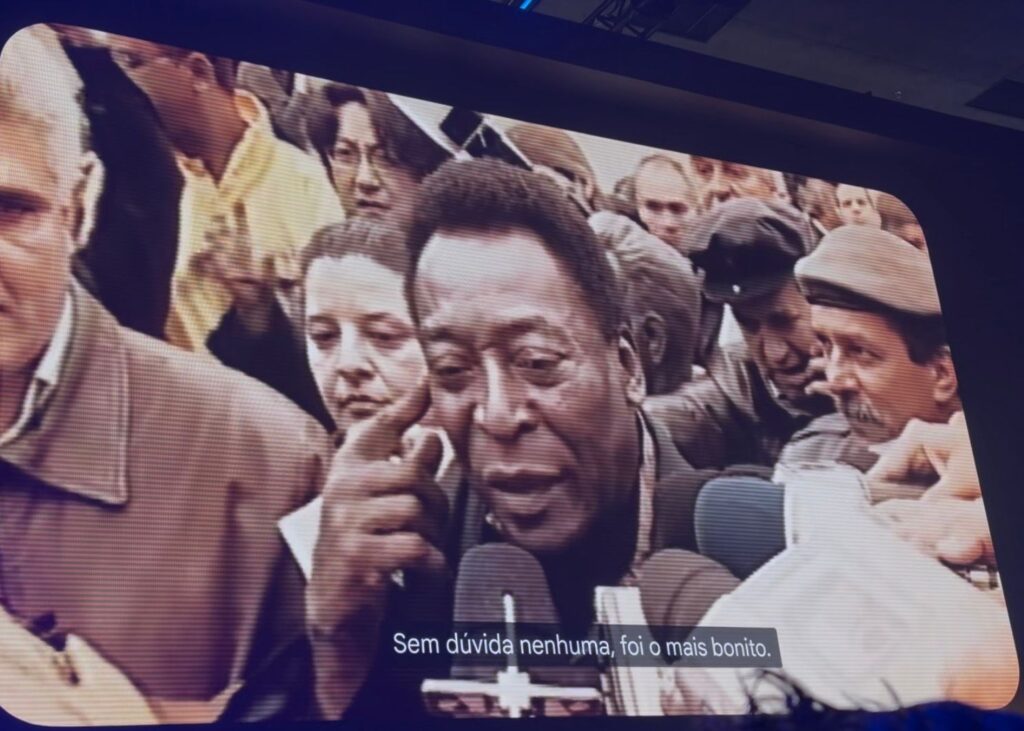 IA do Google recria o gol mais bonito de Pelé
