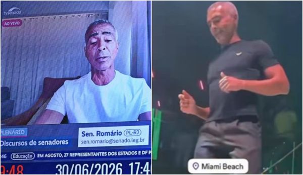 Comentarista da Copa, Romário abre mão do salário de R$ 46 mil como senador e diz que devolverá remuneração aos cofres públicos após críticas nas redes sociais