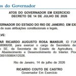 Ricardo Mansur é nomeado para comandar a nova Secretaria de Agricultura