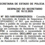 o histórico do delegado Marcos Cipriano, exonerado do Instituto Rio Metrópole nesta quarta-feira (15)