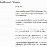 Prefeitura do Rio barra ‘emendas Pix’ diretas para ONGs em pacote de cinco decretos e aperta fiscalização após escândalo nacional que revelou fraudes e irregularidades
