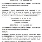 Couto junta Desenvolvimento Econômico e Energia para cortar custos; supersecretário Guilherme Mercês, da Fazenda, assume a nova pasta
