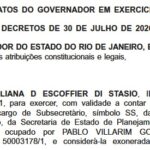 Couto fecha o mês com ajustes técnicos e nomeações no Planejamento, Saúde e DER-RJ