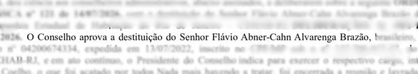 filho do deputado Pedro Brazão e sobrinho de Domingos e Chiquinho é demitido da Diretoria de Administração e Finanças