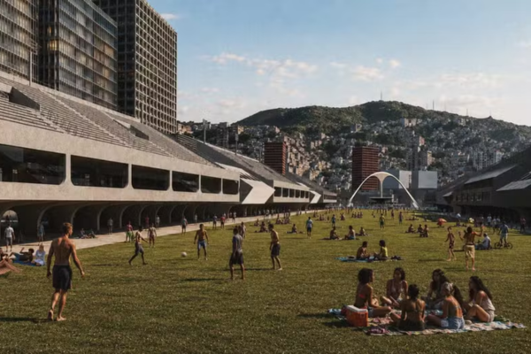 projeto prevê transformação da Sapucaí em um grande gramado para reduzir calor