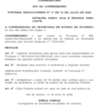 Corregedoria da Secretaria de Governo abre cinco sindicâncias e substitui comissões de investigações em andamento