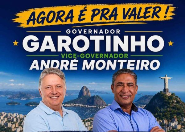 Ex-Bope André Monteiro é o novo vice de Garotinho na disputa pelo governo do estado
