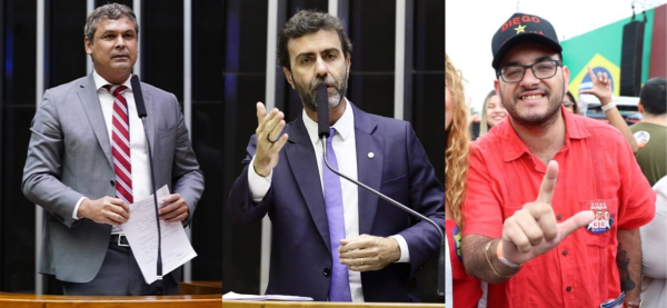 após treta por número na urna, Lindbergh, Freixo e Diego Quaquá se unem como puxadores de votos do partido na TV
