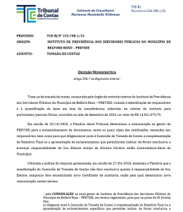 Rombo de R$ 15 milhões na previdência de Belford Roxo é investigado pelo TCE-RJ