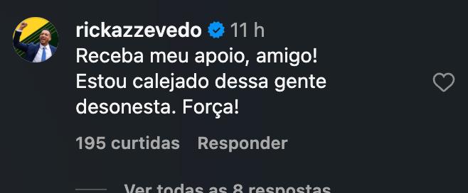 deputado Yuri Moura afirma sofrer represália após aparecer em evento com Paes