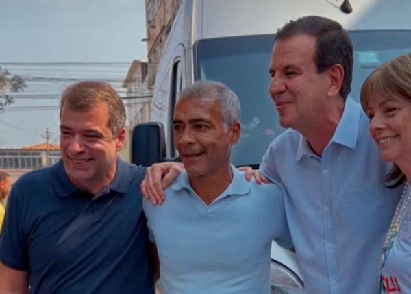 Após deixar o PL e apoiar Eduardo Paes, Romário declara voto em candidato do PSD para a Alerj