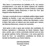 Ausência de Carol de Toni em material de Jair Renan provoca treta em SC