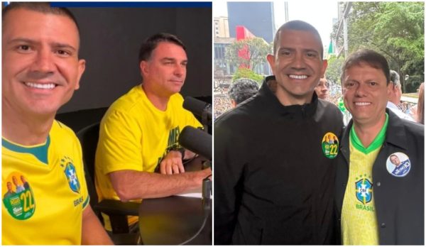 Após desfile no Rio, Douglas Ruas vai a São Paulo e emenda live com Flávio Bolsonaro e ato do 7 de Setembro na Paulista