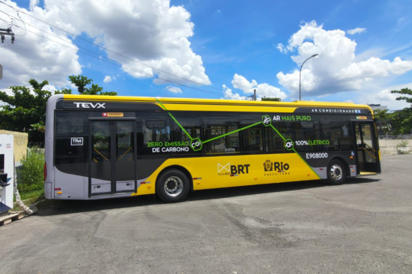 Prefeitura do Rio anuncia investimento de R$ 509 milhões para compra de 175 ônibus elétricos com financiamento do BNDES