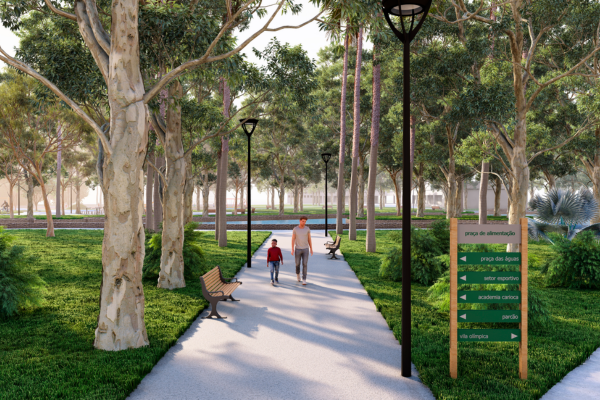 Parque Recanto do Trovador, em Vila Isabel, começa a ser revitalizado com investimento de R$ 19,3 milhões