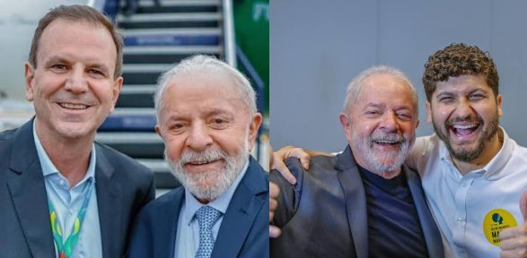‘Bom partido?’ Coligação de Eduardo Paes entra no TRE contra William Siri por usar imagem de Lula em propaganda eleitoral