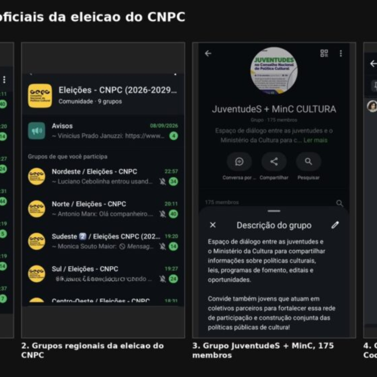 Grupos oficiais do Ministério da Cultura viram canal de campanha de Lula – Paulo Figueiredo