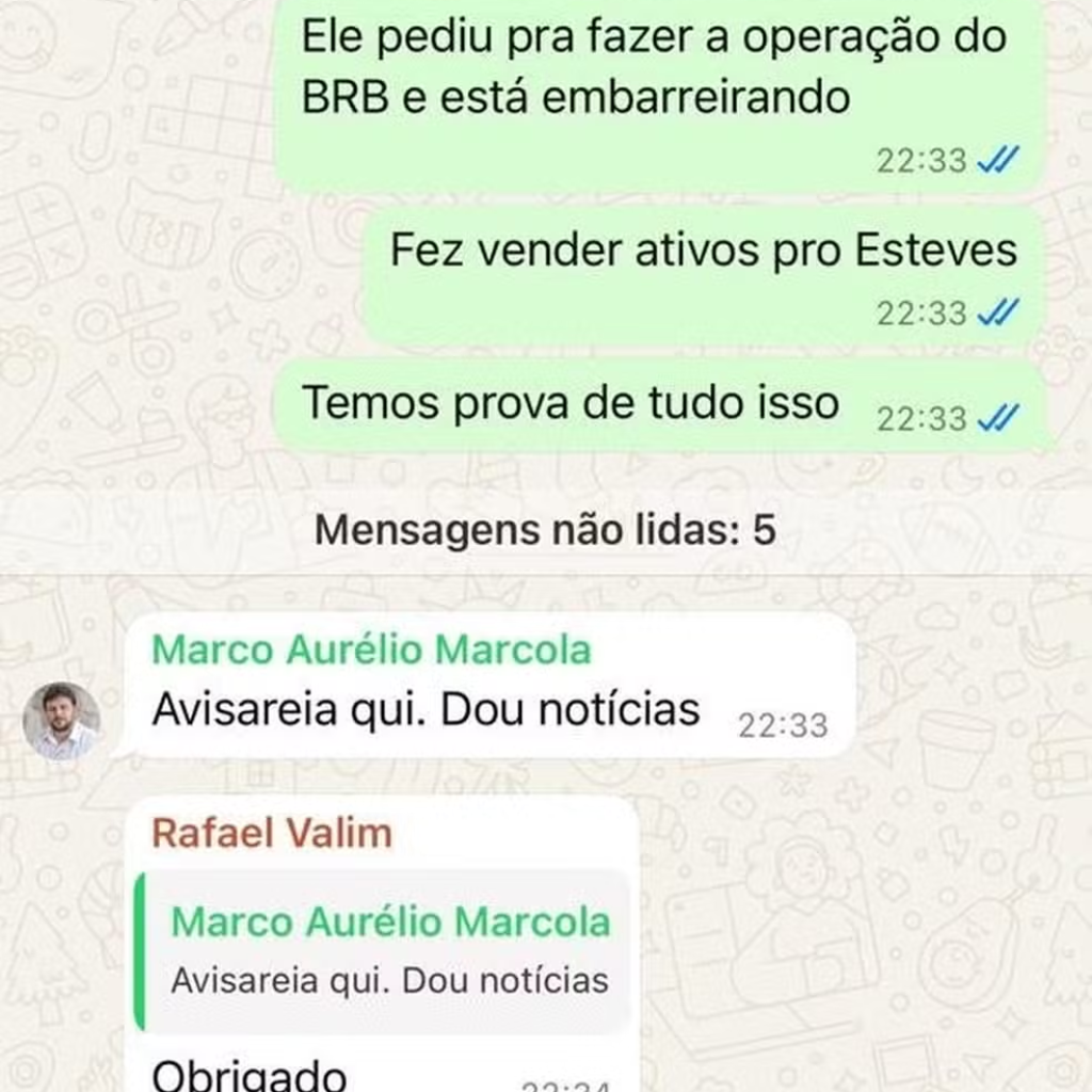 Chefe de gabinete de Lula discutiu caso Master com advogado de Vorcaro em grupo “Amigos” no WhatsApp – Paulo Figueiredo