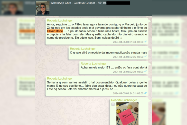 Luchsinger cita captação de dinheiro para filme de Lula em governos do PT – Paulo Figueiredo