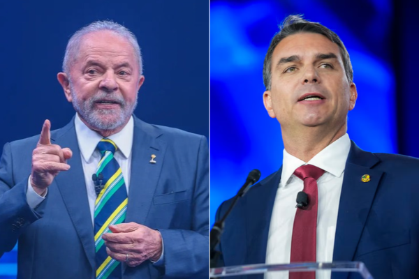 Datafolha: no Rio, Flávio Bolsonaro tem 45% e Lula, 38% das intenções de voto