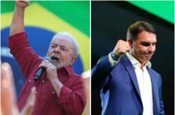 Lula está à frente, com 50,15 %; Flávio Bolsonaro tem 49,85 %