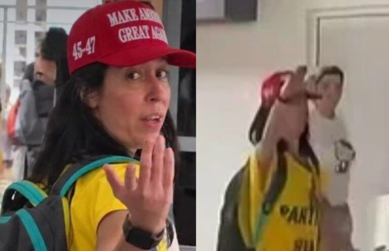 Advogado de mulher flagrada fazendo saudação nazista na eleição em Botafogo diz que ela foi fez isso porque foi chamada de… nazista